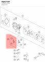 Diagram preview: INJECTOR (A43041023044)