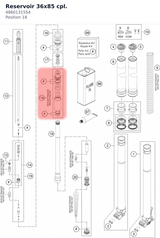 Diagram preview: Reservoir 36x85 cpl. (48601315S4)