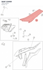 Diagram preview: SEAT COVER (79007040050)