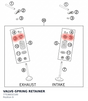 Diagram preview: VALVE-SPRING RETAINER (77536032100)