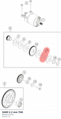 Diagram preview: SHIM 2.2 mm THK (J690002222000)