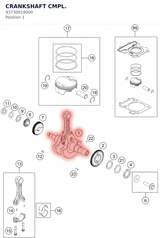 Diagram preview: CRANKSHAFT CMPL. (93730018000)