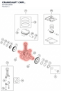 Diagram preview: CRANKSHAFT CMPL. (93730018000)