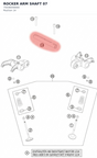 Diagram preview: ROCKER ARM SHAFT 07 (75036056000)