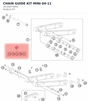 Diagram preview: CHAIN GUIDE KIT MINI  04-11 (45104070044)