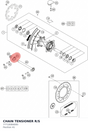Diagram preview: CHAIN TENSIONER R/S (77710084000)