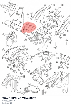 Diagram preview: WAVO SPRING YRW-0062 (60408008063)