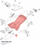 Diagram preview: Fuel tank cpl. (A61807813033)