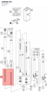 Diagram preview: SPRING KIT (95010059S1)