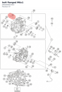 Diagram preview: bolt flanged M6x1 (J900000607003)