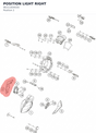 Diagram preview: POSITION LIGHT RIGHT (96311004030)