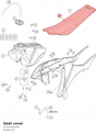 Diagram preview: Seat cover (47207040150)