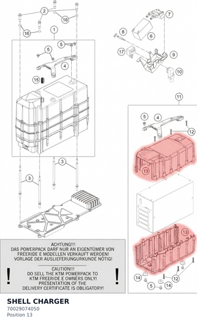 Diagram preview: SHELL CHARGER (70029074050)