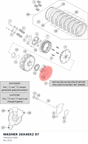 Diagram preview: WASHER 26X40X2 07 (75032017000)
