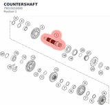 Diagram preview: COUNTERSHAFT (79033010000)