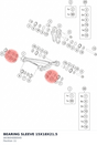 Diagram preview: BEARING SLEEVE 15X18X21.5 (A63604080040)