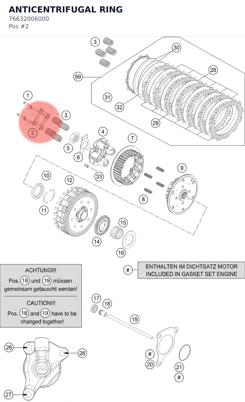 Diagram preview: ANTICENTRIFUGAL RING (76632006000)