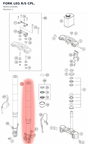 Diagram preview: FORK LEG R/S CPL. (90201102000)