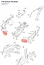 Diagram preview: PIN QUICK RELEASE (95808041010)