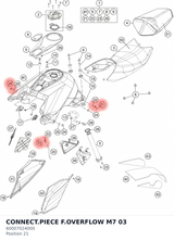 Diagram preview: CONNECT.PIECE F.OVERFLOW M7 03 (60007024000)