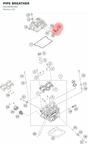 Diagram preview: PIPE BREATHER (96336082000)