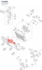Diagram preview: FLANGE (93035009050)
