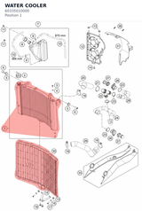 Diagram preview: WATER COOLER (60335010000)