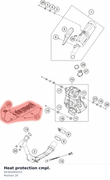 Diagram preview: Heat protection cmpl. (94305065033)