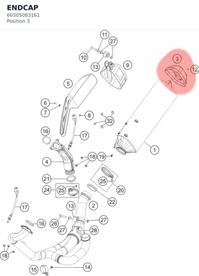 Diagram preview: ENDCAP (60305083161)