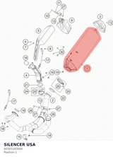 Diagram preview: SILENCER USA (60305183000)