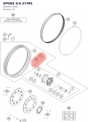 Diagram preview: SPOKE 5/4.37/M5 (60309171000)