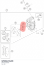 Diagram preview: SPRING PLATE (69013018000)