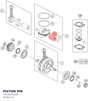 Diagram preview: PISTON PIN (78130033000)