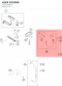 Diagram preview: LOCK SYSTEM (70011066044)