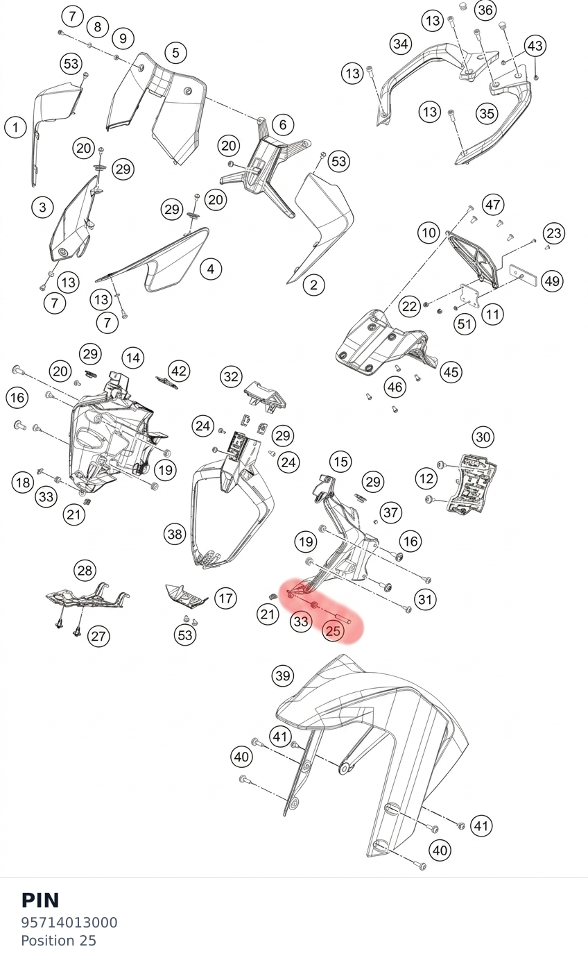 Diagram preview: PIN (95714013000)