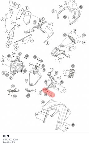 Diagram preview: PIN (95714013000)